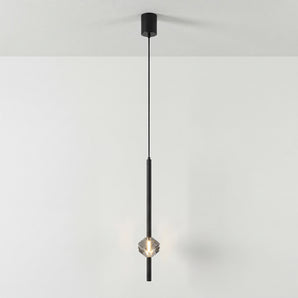 Luminária Pendente Moderno Minimalista Cristal Metal LED Sanlitun — ORNE
