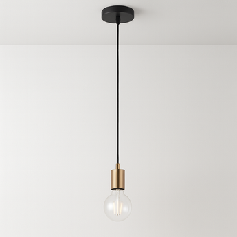 Luminária Pendente Moderno Minimalista Dourado Simple — ORNE