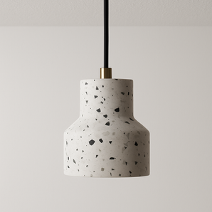 Luminária Pendente Moderna Minimalista Granilite Lysa - Branco - ORNE™