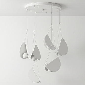 Luminária Pendente Moderno Minimalista Metal Branco Nara — ORNE
