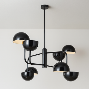 Luminária Pendente Moderna Minimalista Metal Lunni - Branco Quente (3000K) - ORNE™