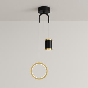 Luminária Pendente Moderno Minimalista Metal LED Doom — ORNE