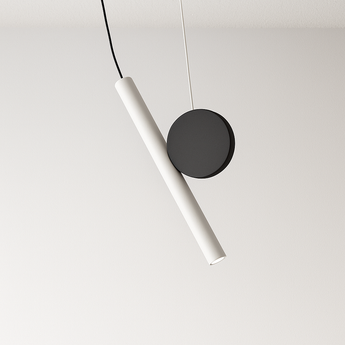 Luminária Pendente Moderno Minimalista LED Fixture - Branco - ORNE™