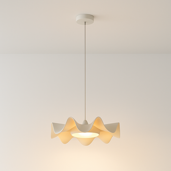 Luminária Pendente Moderna Minimalista LED Metal Toro - Branco / Dimerizável (3000K-6000K) - ORNE™