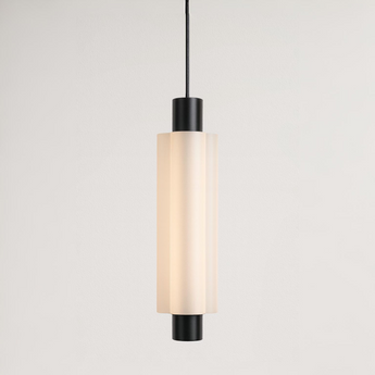 Luminária Pendente Moderno Minimalista Metal LED Zoe - Preto / 1 / Branco Neutro (4000K) - ORNE™