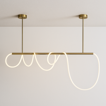 Luminária Pendente Moderno Minimalista Spirale - 100cm - ORNE™