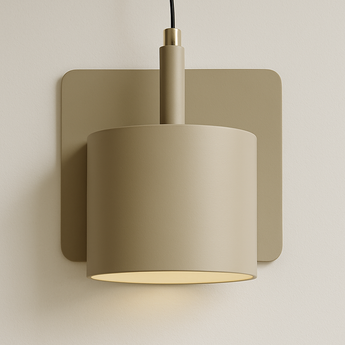 Luminária Pendente Moderna Minimalista Ahoy - Ø20x23cm / Mostarda - ORNE™