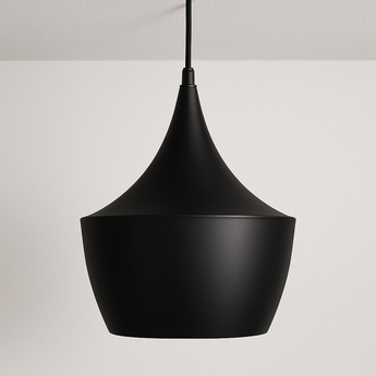 Luminária Pendente Moderno Minimalista Metal Preto Rartz — ORNE