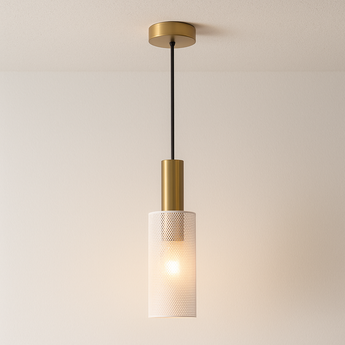 Luminária Pendente Moderna Minimalista Tab - Branco - ORNE™