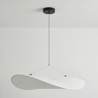 Luminária Pendente Moderno Minimalista Papel Metal LED New Yorks Tense — ORNE