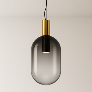Luminária Pendente Moderno Minimalista Iza - A / Fumê - ORNE™