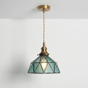 Luminária Pendente Retrô Vintage Vidro Metal Shilabo — ORNE