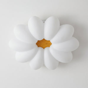 Luminária Plafon Infantil Moderna Minimalista Madeira PE Flower — ORNE